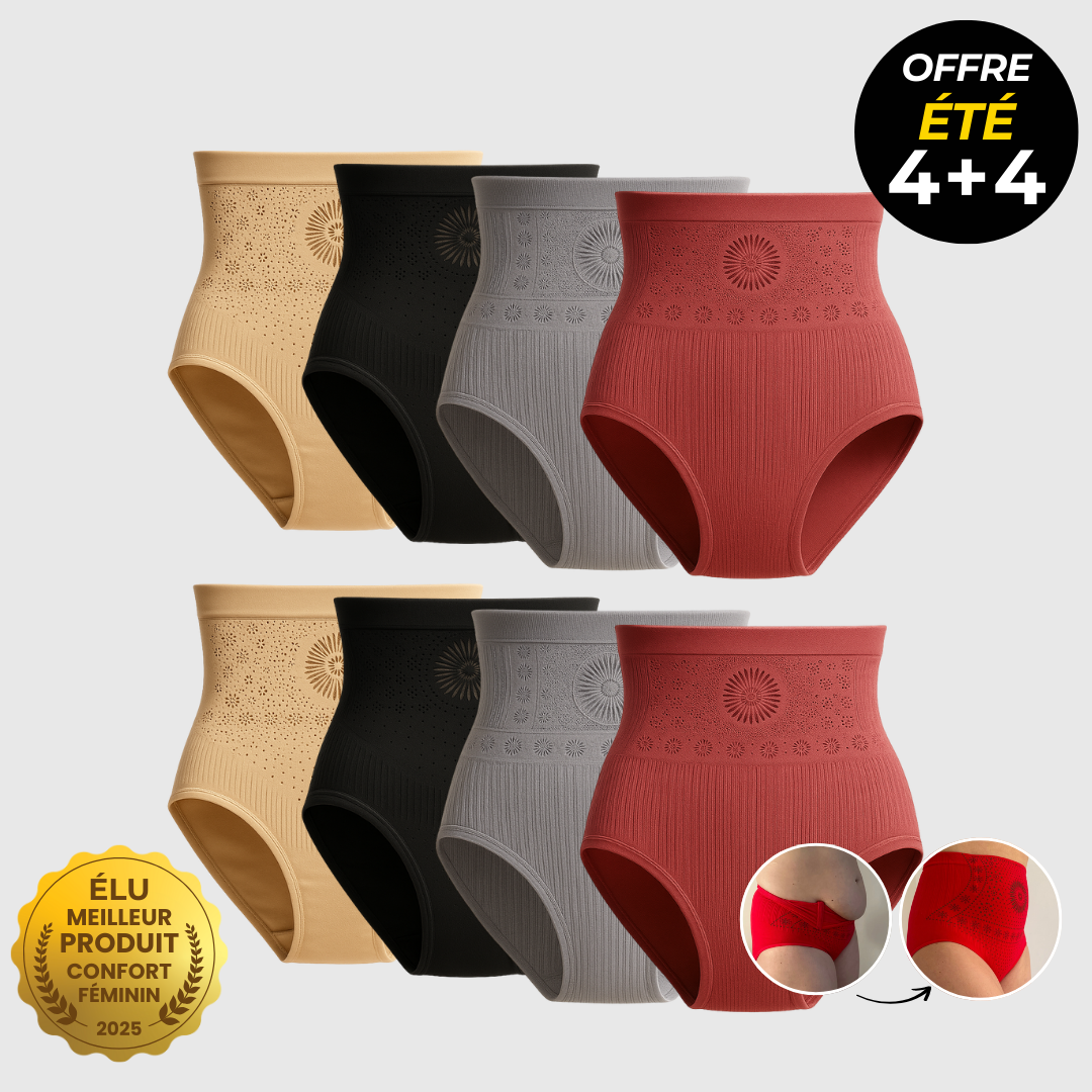 Culotte gainante taille haute