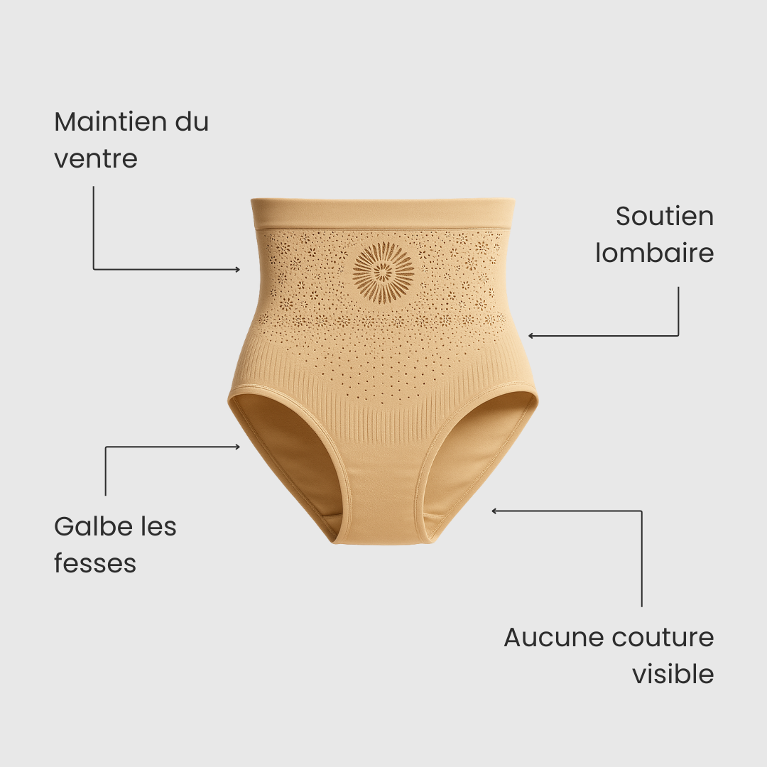 Culotte gainante taille haute