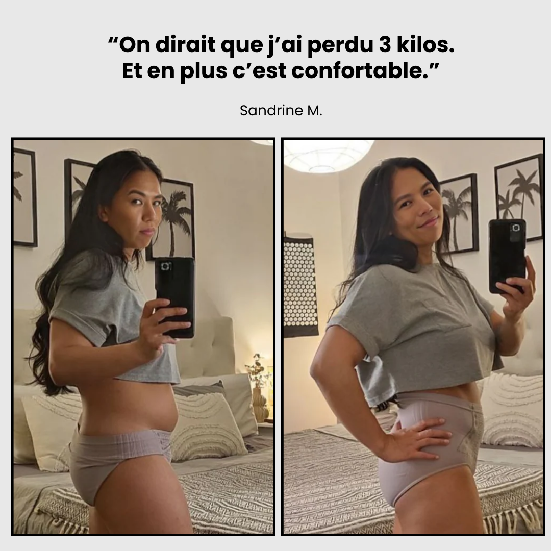 Culotte gainante taille haute