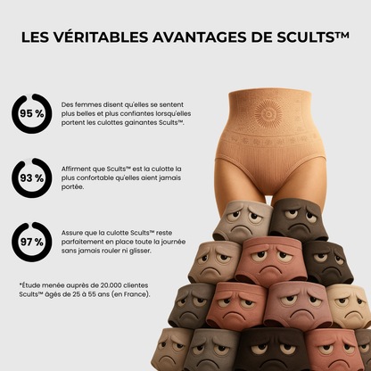 Culotte gainante taille haute